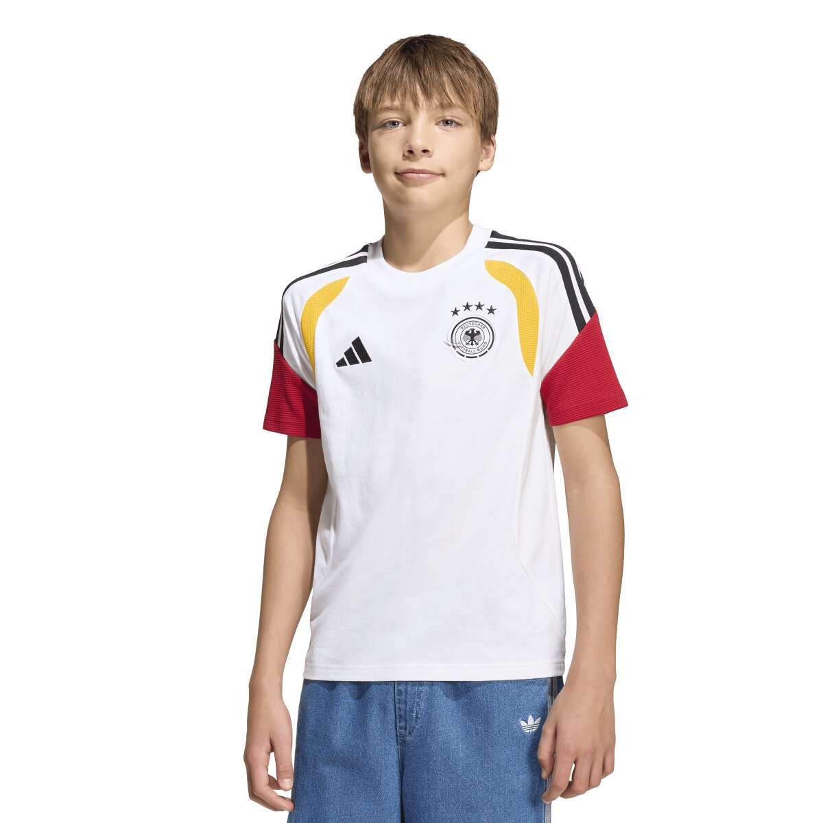 Imagem 0 de T-shirt de Criança Alemanha Mundial 2026 Tiro Sweat