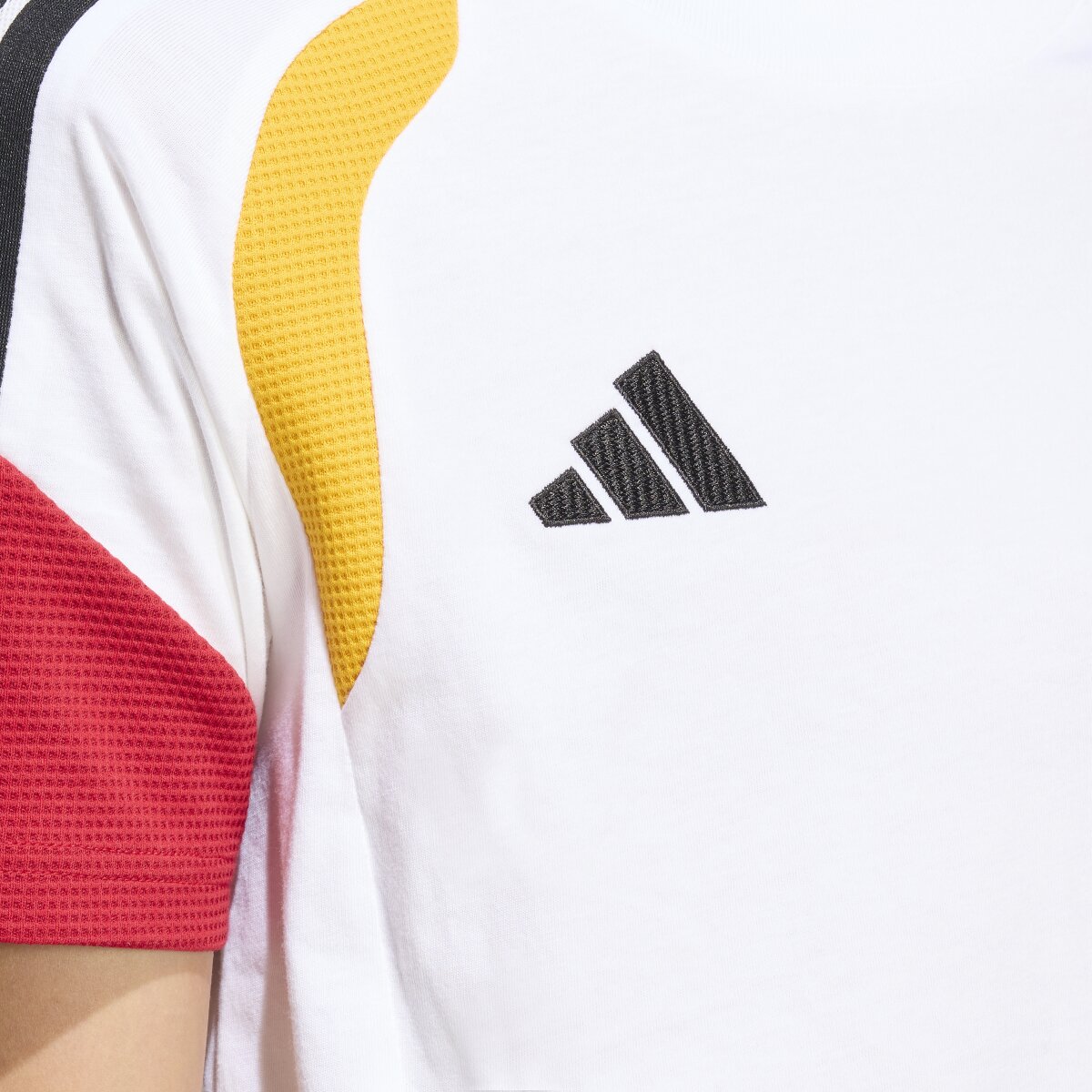 T-shirt de Criança Alemanha Mundial 2026 Tiro Sweat Branco-5