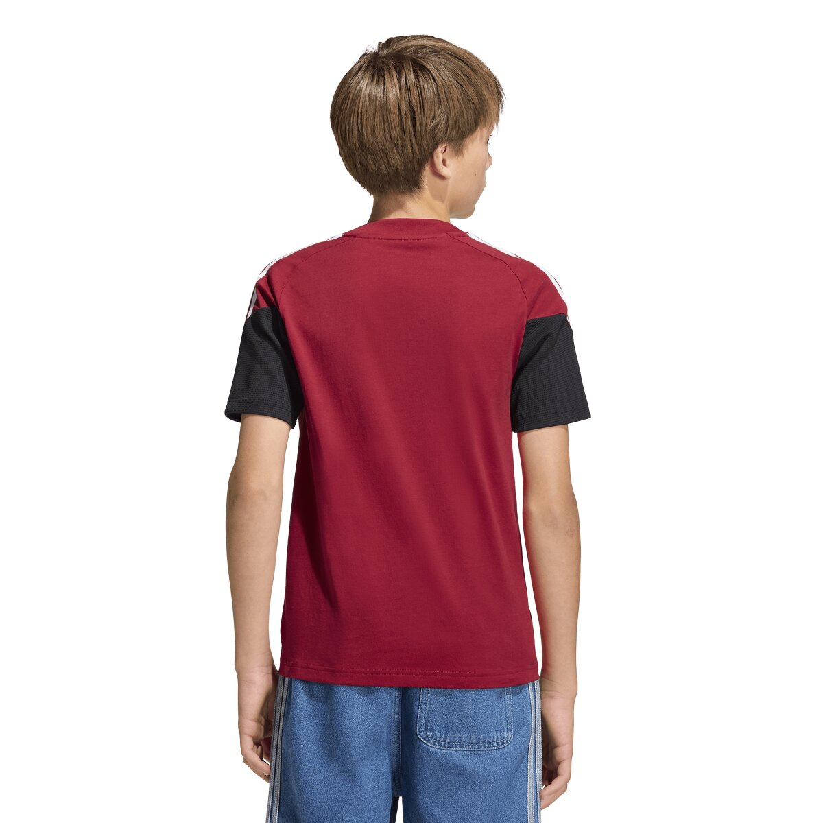 T-shirt de Criança Alemanha Mundial 2026 Tiro Sweat Vermelho-2