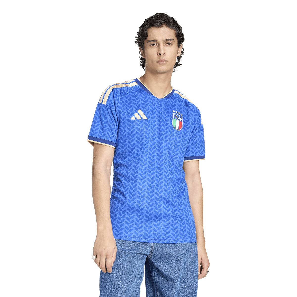 Imagem 0 de T-shirt de Homem 1.º Equipamento Itália Mundial 2026