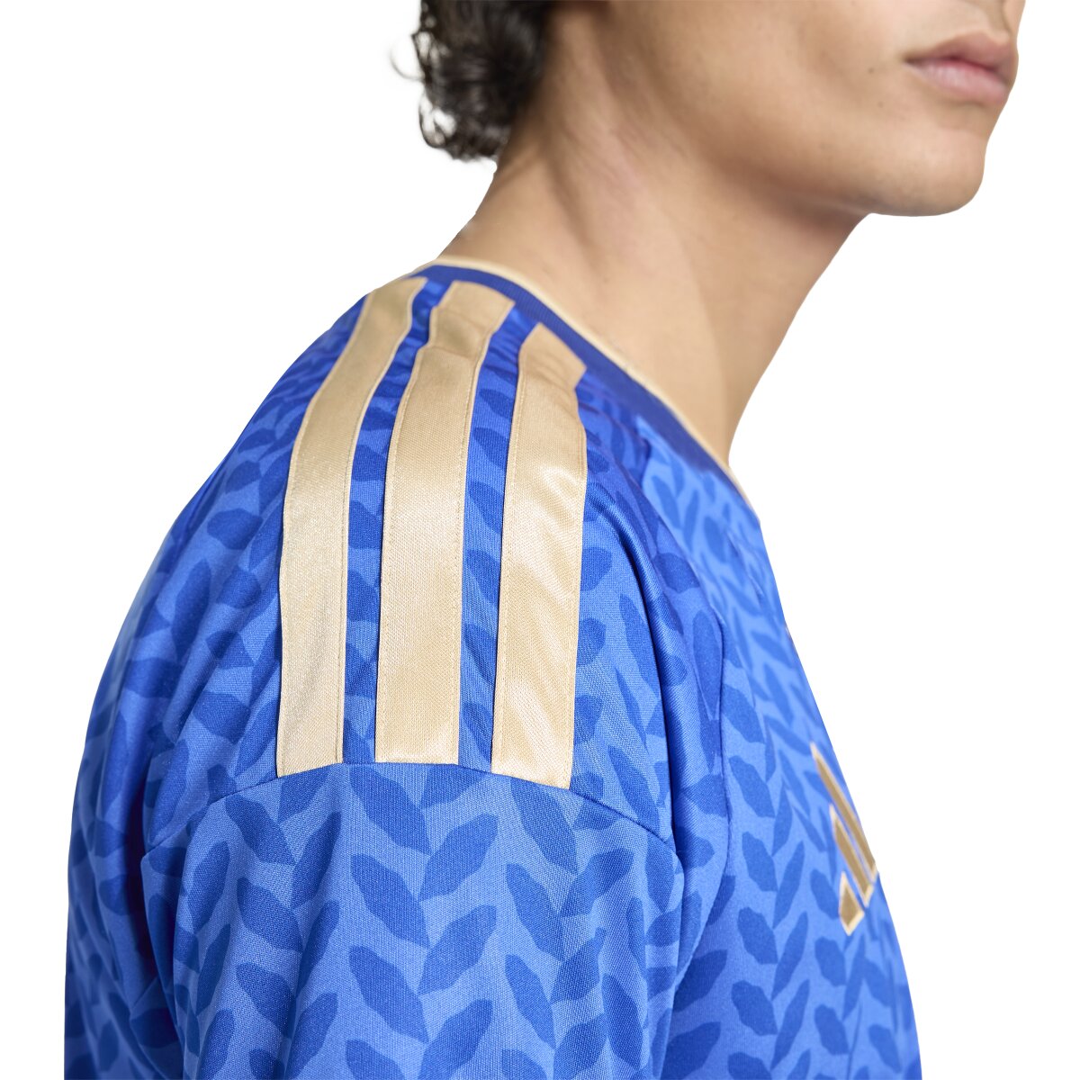 T-shirt de Homem 1.º Equipamento Itália Mundial 2026 Azul-4