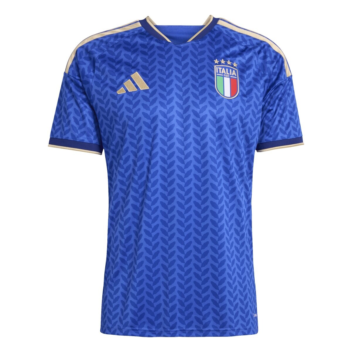 T-shirt de Homem 1.º Equipamento Itália Mundial 2026 Azul-6