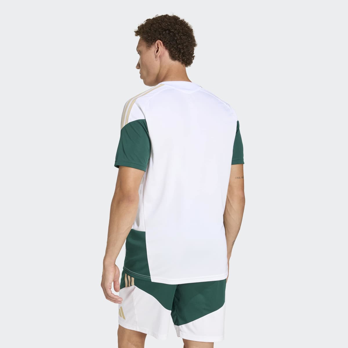 T-shirt de Homem Itália Mundial 2026 Tiro Treino Branco-2