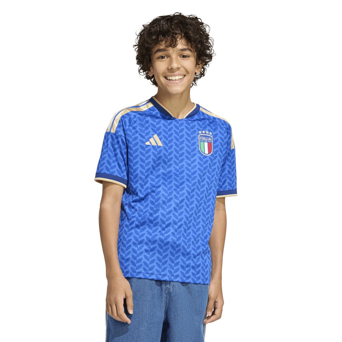 Imagem 0 de T-shirt de Criança 1.º Equipamento Itália Mundial 2026