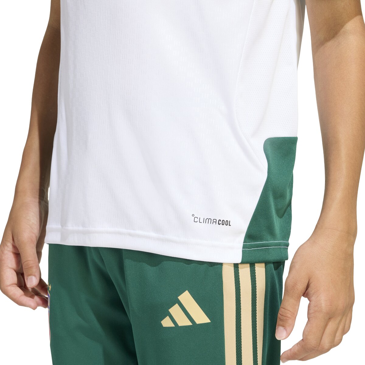 T-shirt de Criança Itália Mundial 2026 Tiro Treino Branco-4
