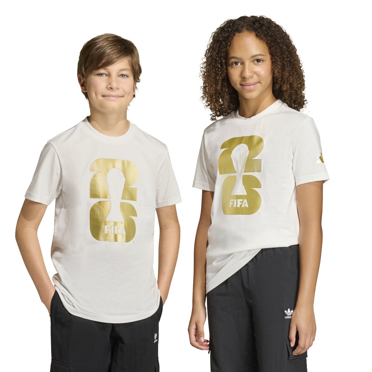T-shirt de Criança FIFA World Cup Mundial 2026 Branco-7