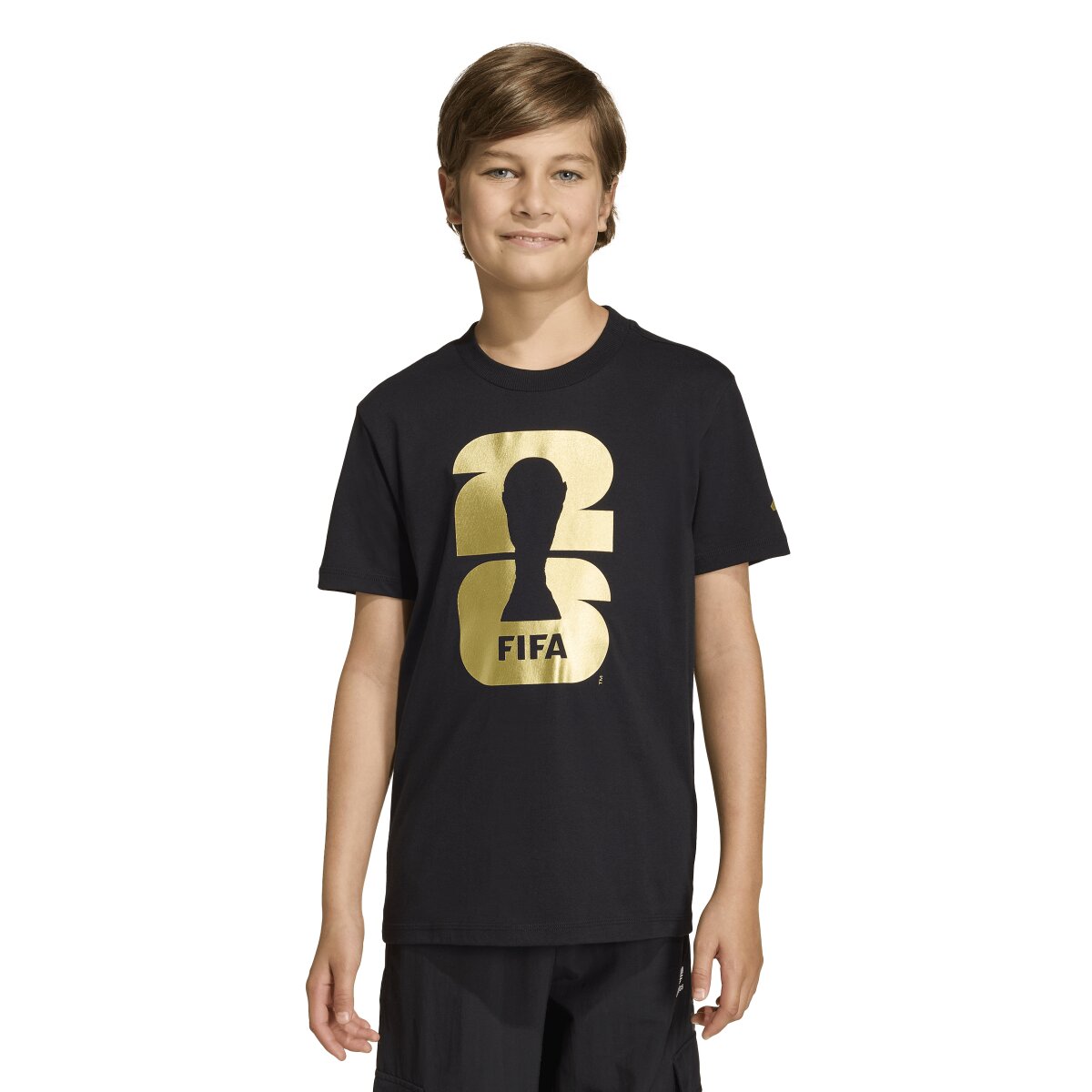 T-shirt de Criança FIFA World Cup Mundial 2026 Preto-1