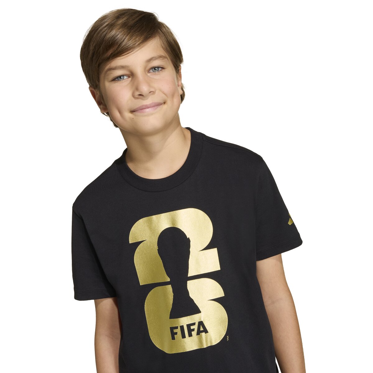 T-shirt de Criança FIFA World Cup Mundial 2026 Preto-4