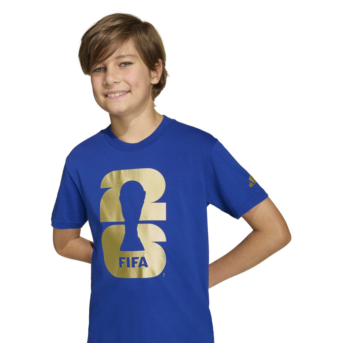 T-shirt de Criança FIFA World Cup Mundial 2026 Azul-4