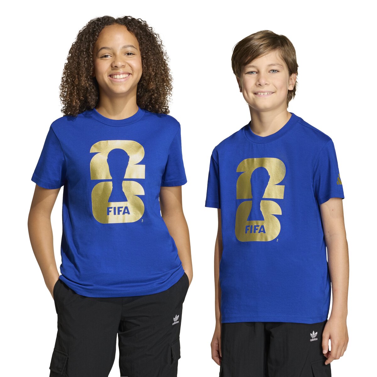T-shirt de Criança FIFA World Cup Mundial 2026 Azul-7