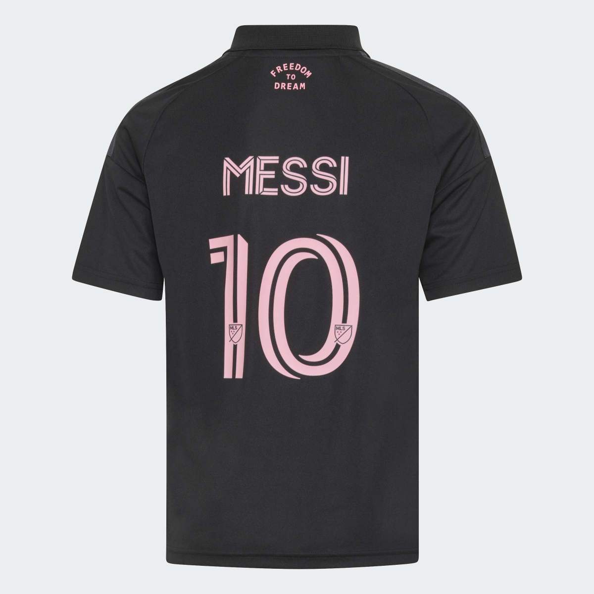 T-shirt de Criança 2.º Equipamento Inter Miami Messi 10 Originals Preto / Rosa-9