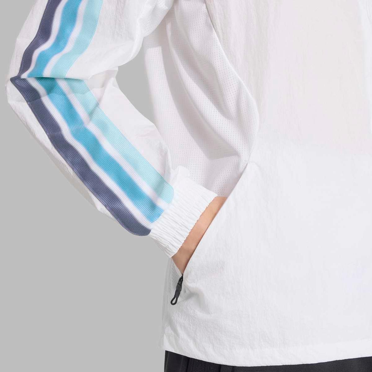 Sweatshirt de Homem 1.º Equipamento Argentina Mundial 2026 Anthem Jacket Branco-3