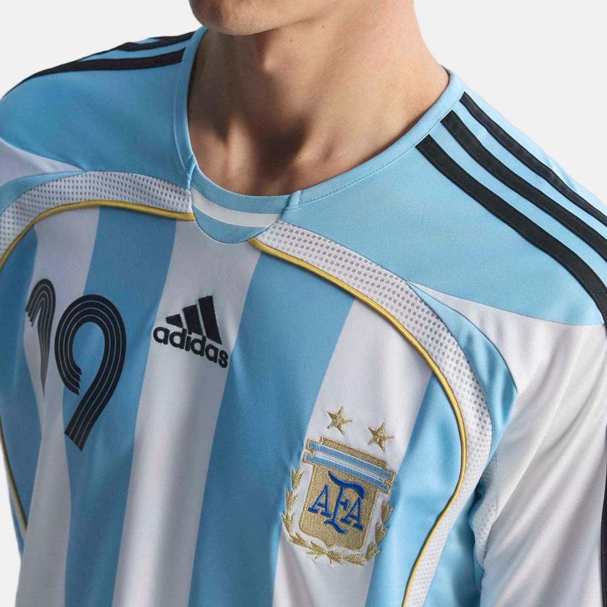 T-shirt de Homem Argentina Retro 2006 Branco-5
