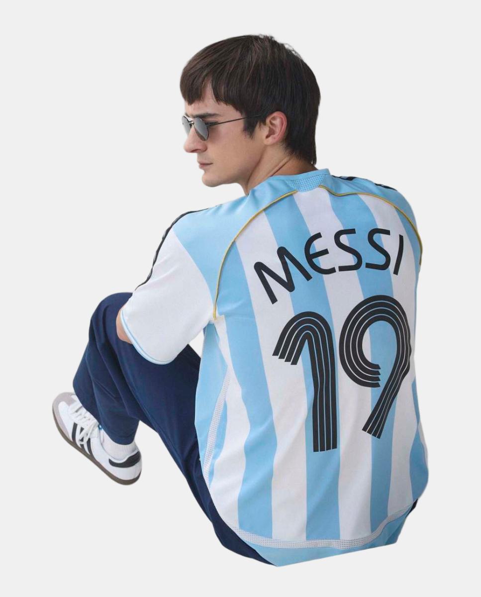 T-shirt de Homem Argentina Retro 2006 Branco-10