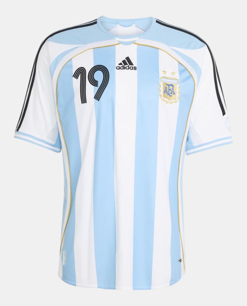 T-shirt de Homem Argentina Retro 2006 Branco-11