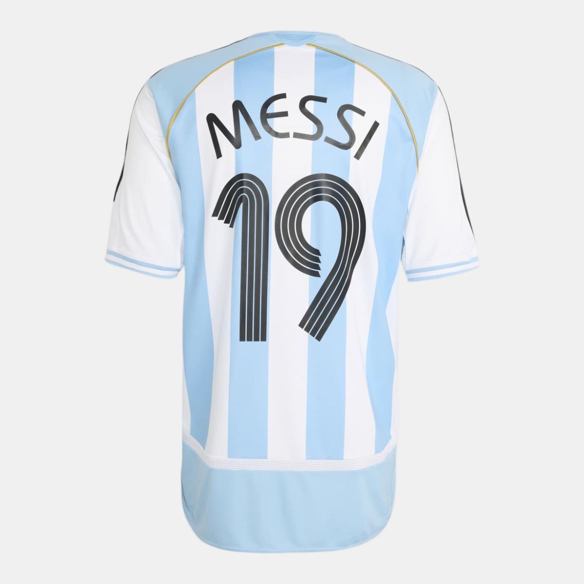T-shirt de Homem Argentina Retro 2006 Branco-12