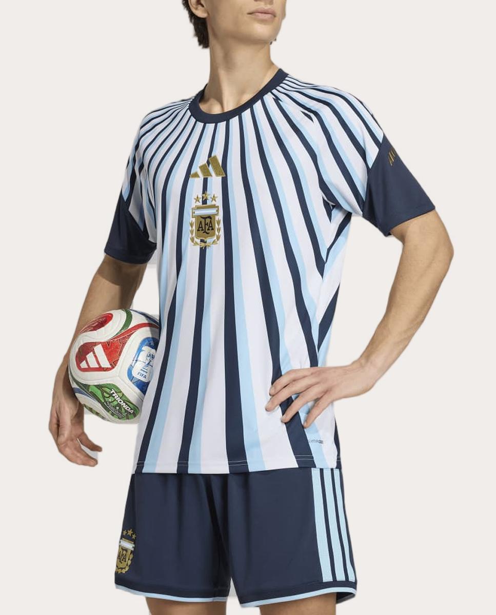Imagem 0 de T-shirt de Homem Argentina Mundial 2026 Pre Match