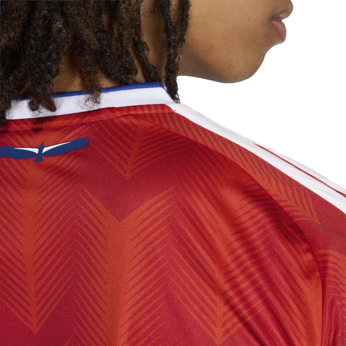 T-shirt de Homem 1.º Equipamento Chile Mundial 2026 Vermelho-4