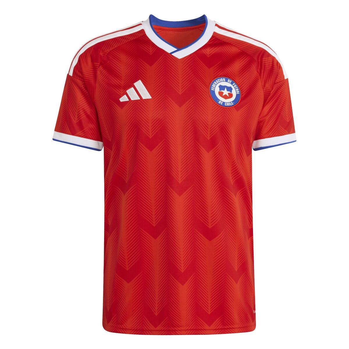 T-shirt de Homem 1.º Equipamento Chile Mundial 2026 Vermelho-6