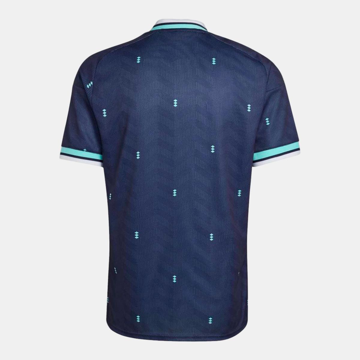 T-shirt de Homem 2.º Equipamento Alemanha Mundial 2026 Originals Azul-marinho-7