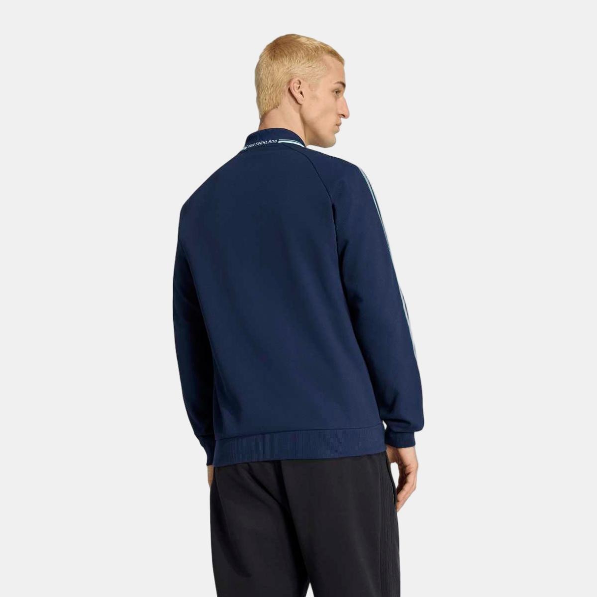 Sweatshirt de Homem 2.º Equipamento Alemanha Mundial 2026 Anthem Jacket Originals Azul-marinho-2
