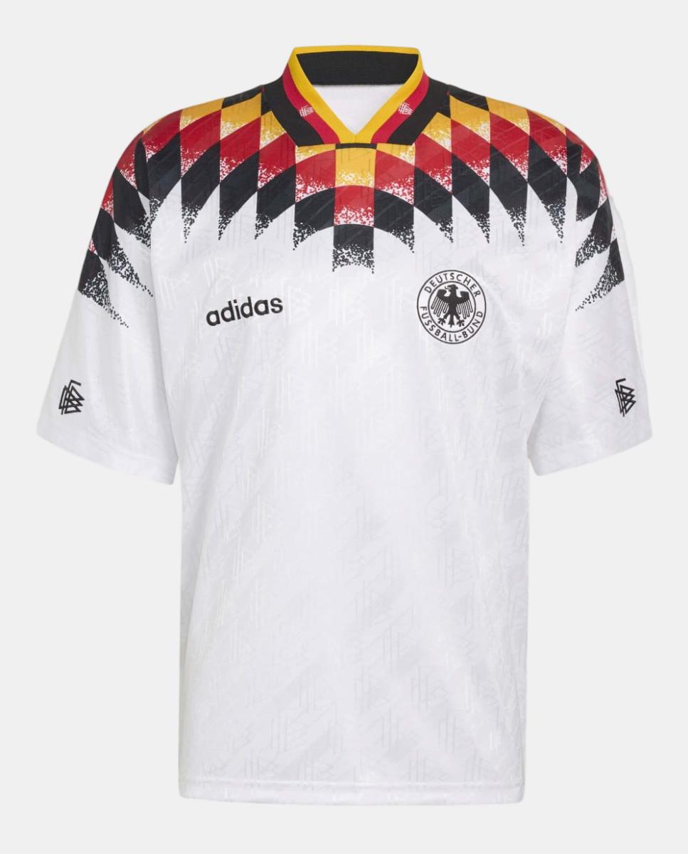 T-shirt de Homem Alemanha Retro 1994 Branco-10