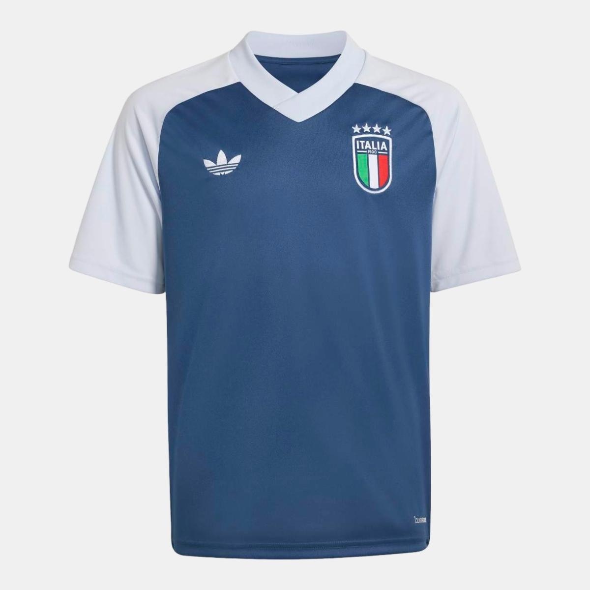 T-shirt de Criança Itália Mundial 2026 Pre Match Azul-marinho-8