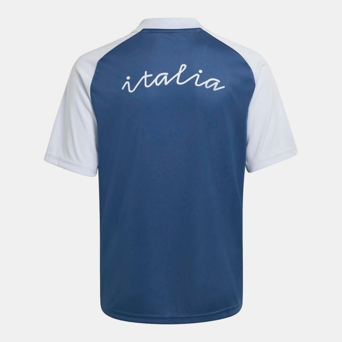 T-shirt de Criança Itália Mundial 2026 Pre Match Azul-marinho-9