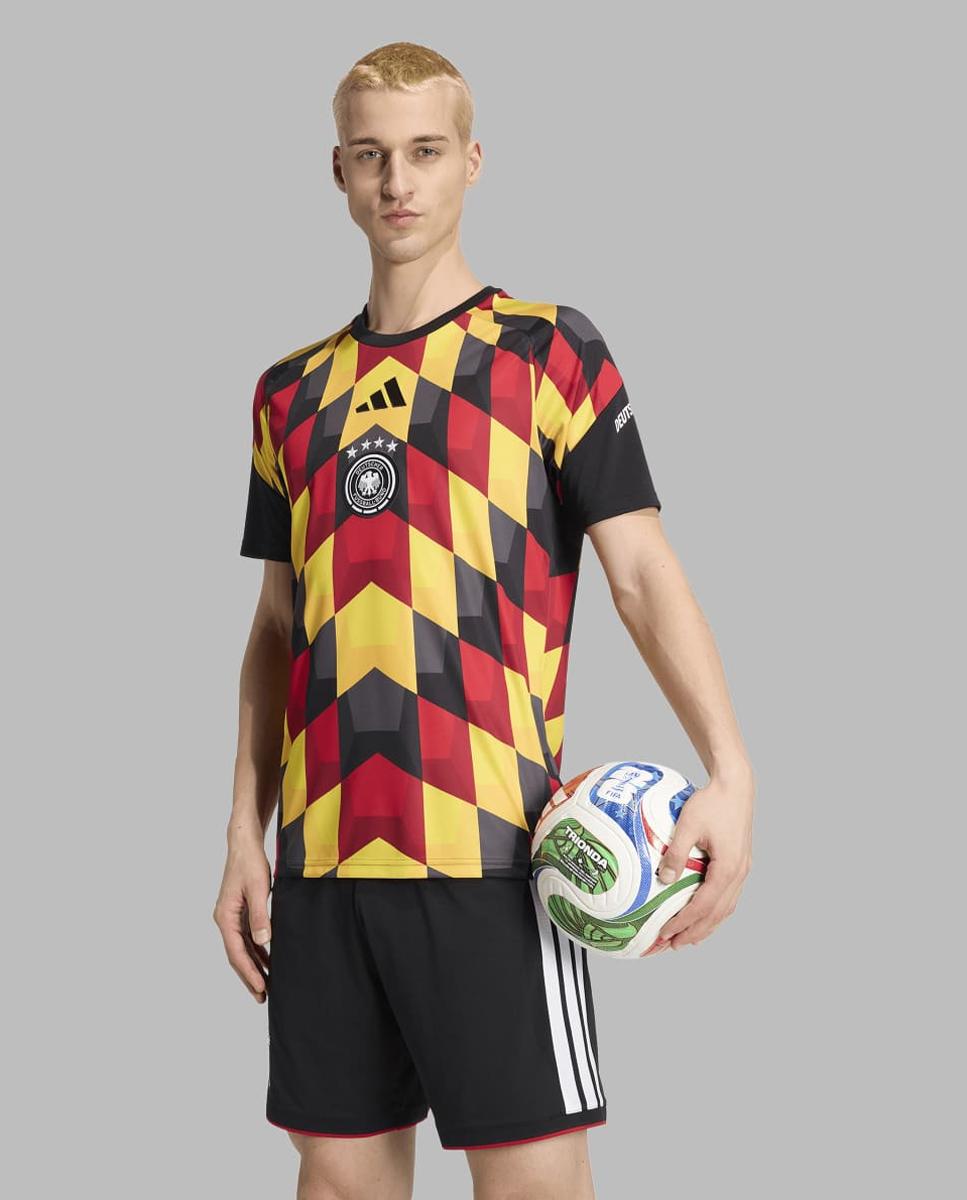 Imagem 0 de T-shirt de Homem Alemanha Mundial 2026 Pre Match