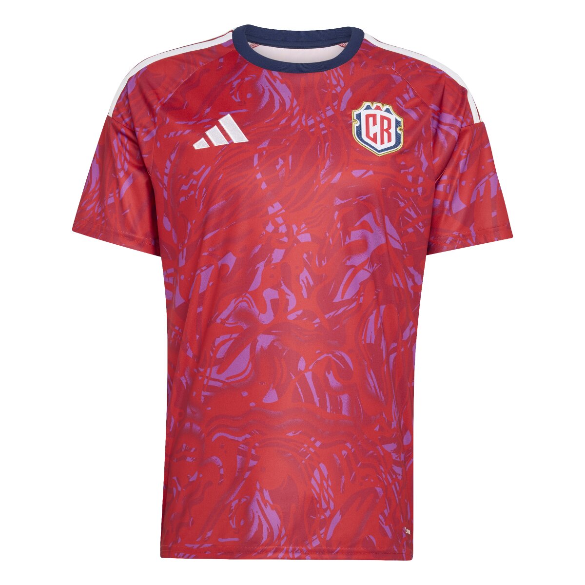T-shirt de Homem 1.º Equipamento Costa Rica Mundial 2026 Vermelho-6
