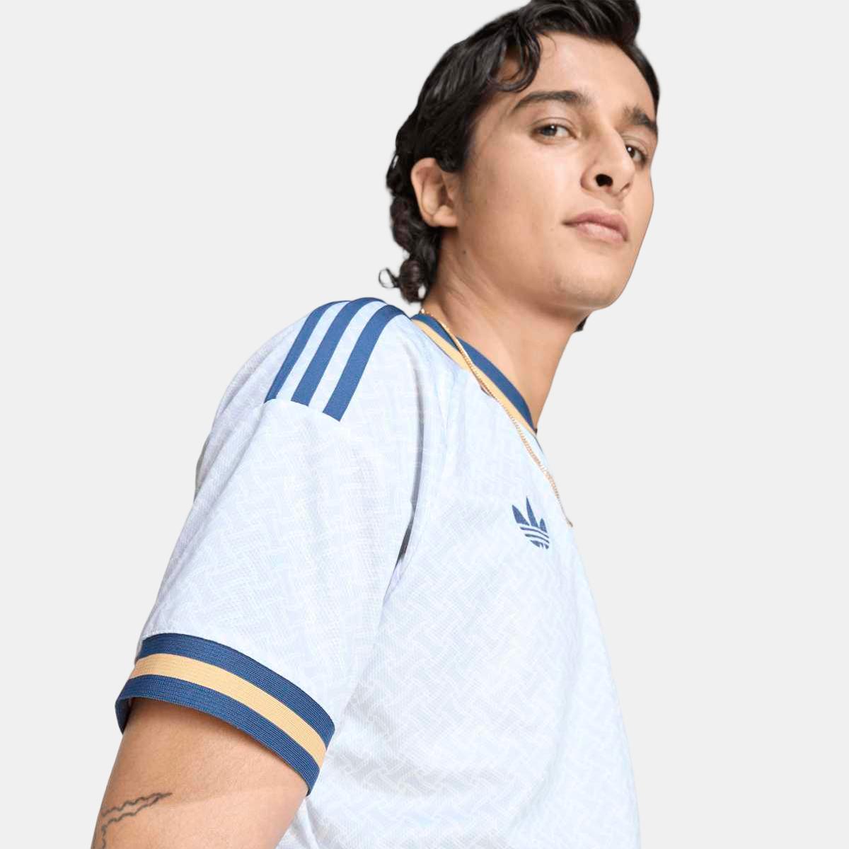 T-shirt de Homem 2.º Equipamento Itália Mundial 2026 Originals Azul-3