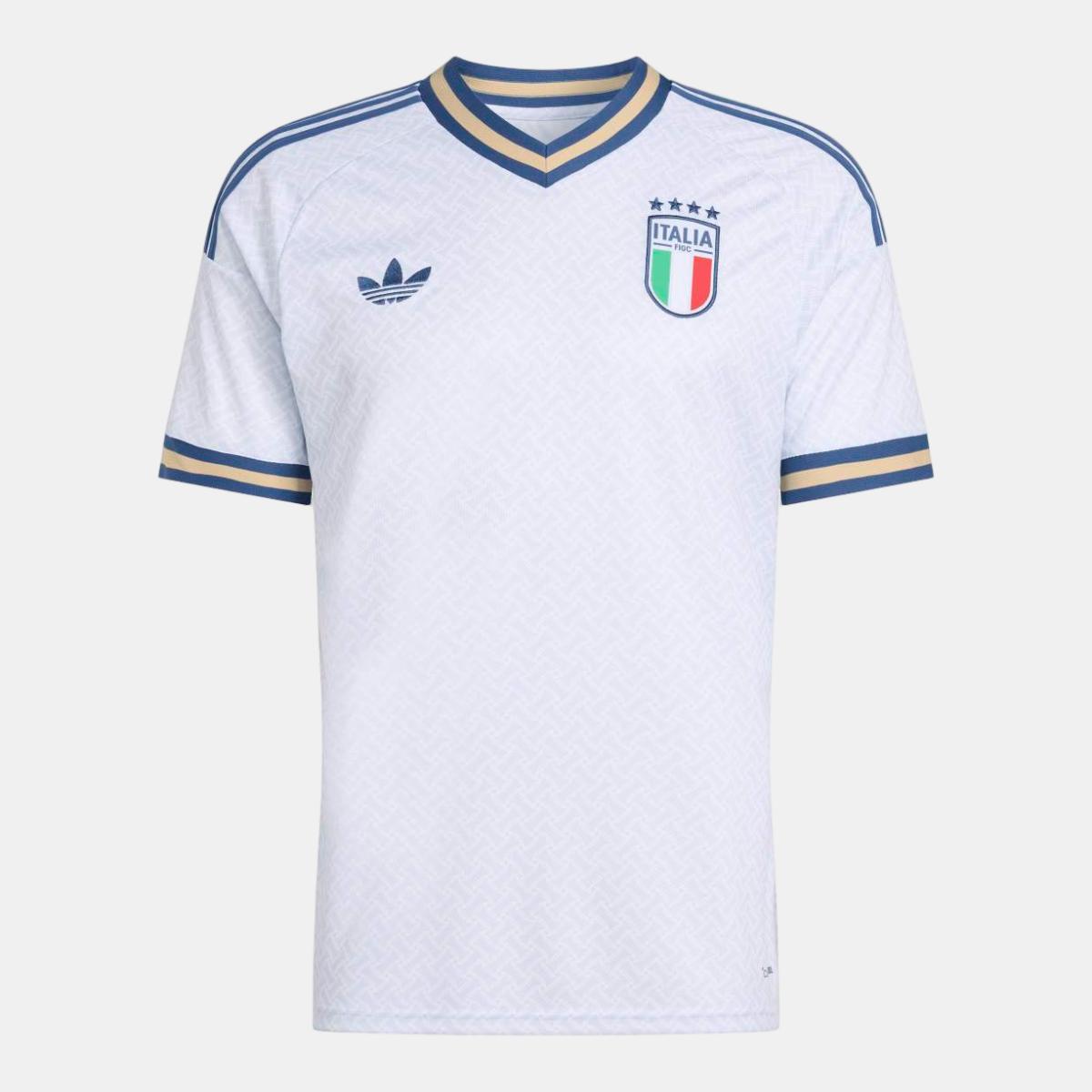 T-shirt de Homem 2.º Equipamento Itália Mundial 2026 Originals Azul-6