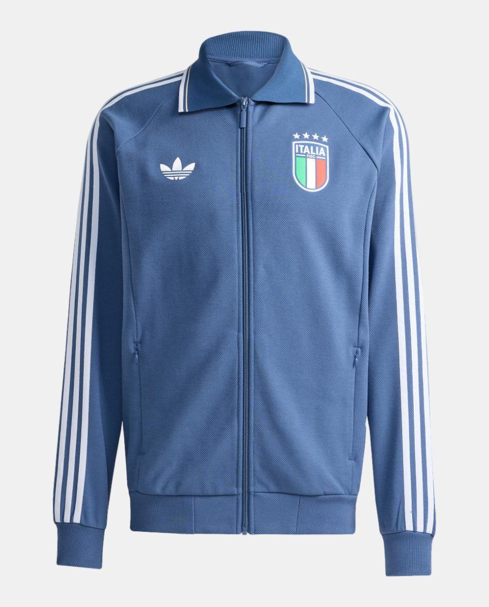 Sweatshirt de Homem 2.º Equipamento Itália Mundial 2026 Anthem Jacket Originals Azul-marinho-5