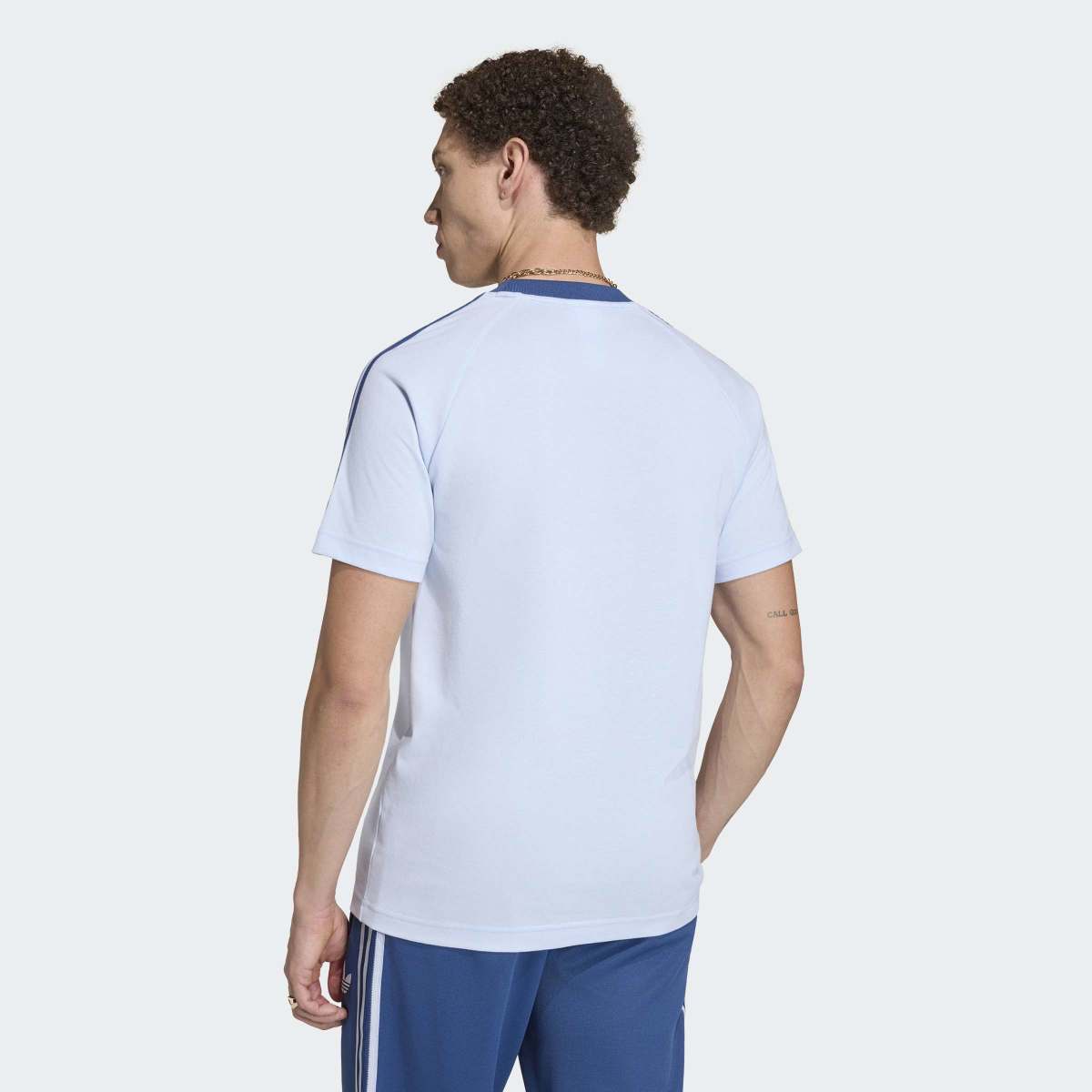 T-shirt de Homem Itália Originals Azul-2