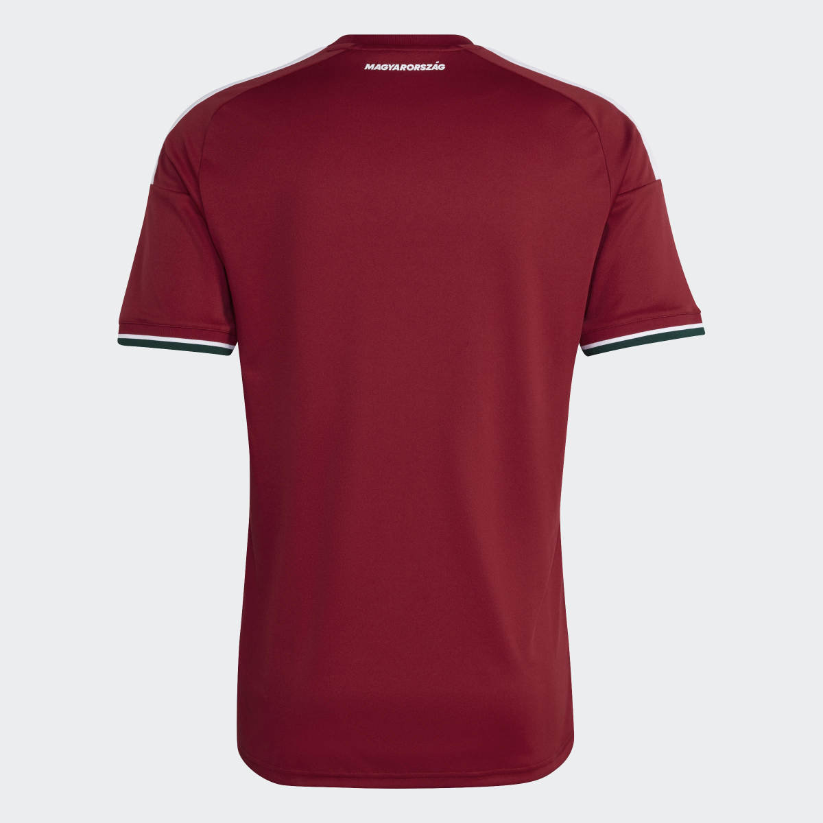 T-shirt de Homem 1.º Equipamento Hungria Mundial 2026 Vermelho-7