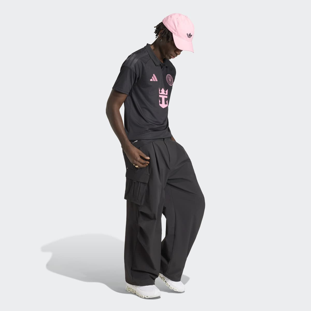 T-shirt de Homem 2.º Equipamento Inter Miami Originals Preto / Rosa-3
