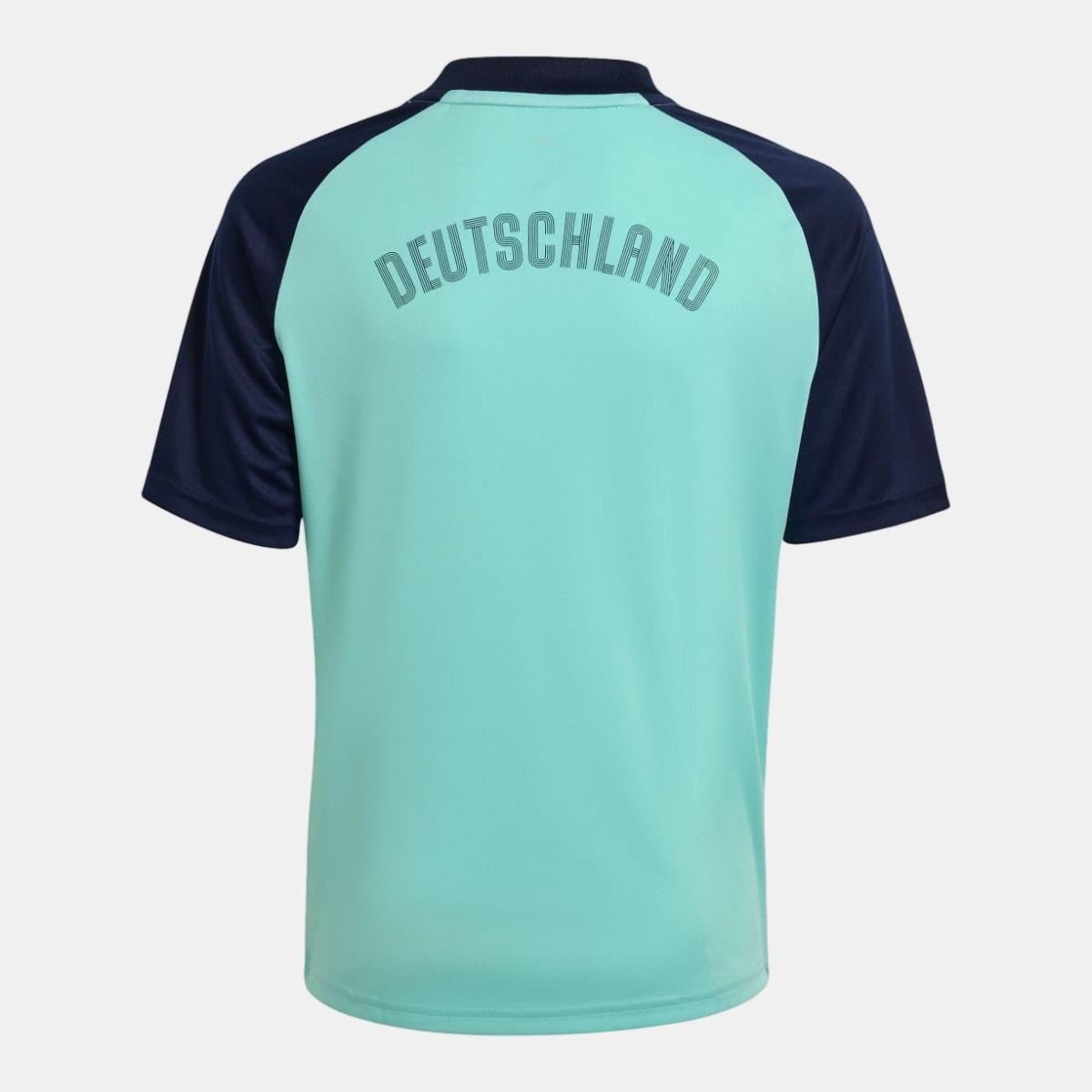 T-shirt de Criança Alemanha Mundial 2026 Pre Match Azul-9