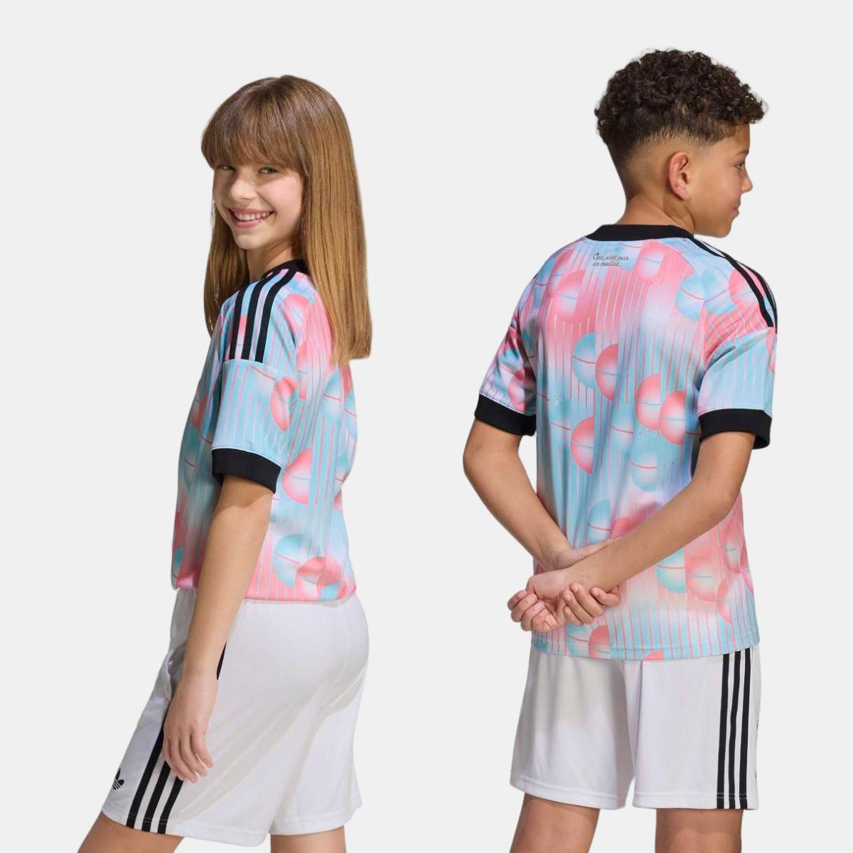 T-shirt de Criança 2.º Equipamento Bélgica Mundial 2026 Originals Azul-2