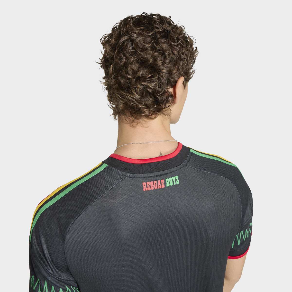 T-shirt de Homem 2.º Equipamento Jamaica Mundial 2026 Originals Preto-5