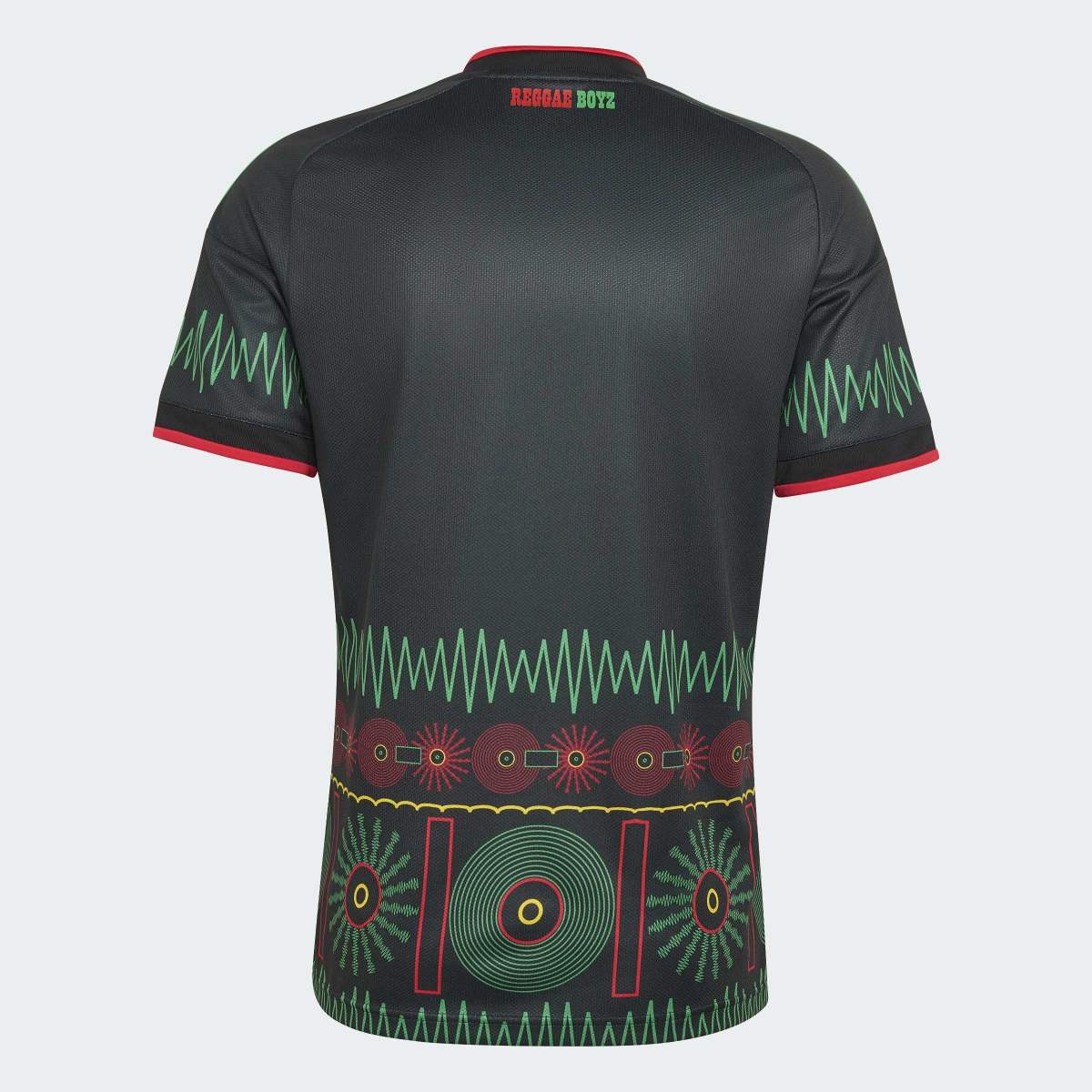 T-shirt de Homem 2.º Equipamento Jamaica Mundial 2026 Originals Preto-7