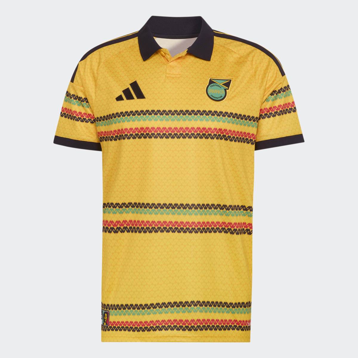 T-shirt de Homem 1.º Equipamento Jamaica Mundial 2026 Amarelo / Preto-6