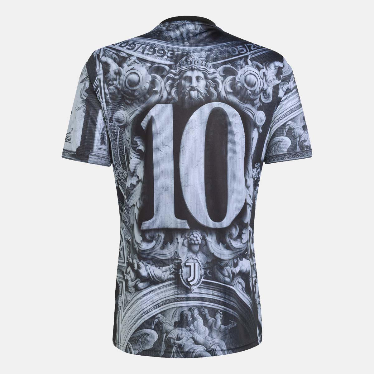 T-shirt de Homem Juventus FC 2025-2026 Pre Match Preto-2