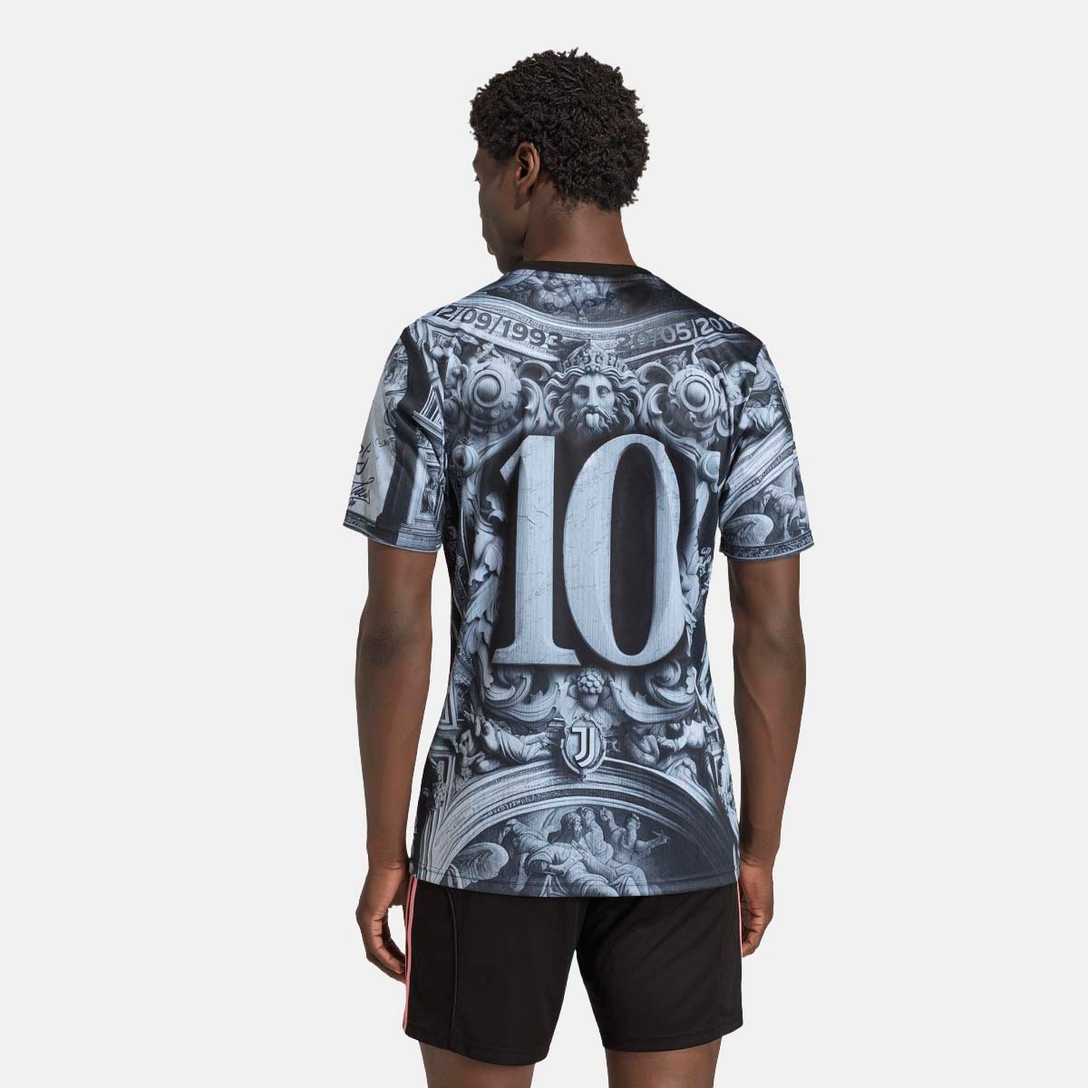 T-shirt de Homem Juventus FC 2025-2026 Pre Match Preto-4