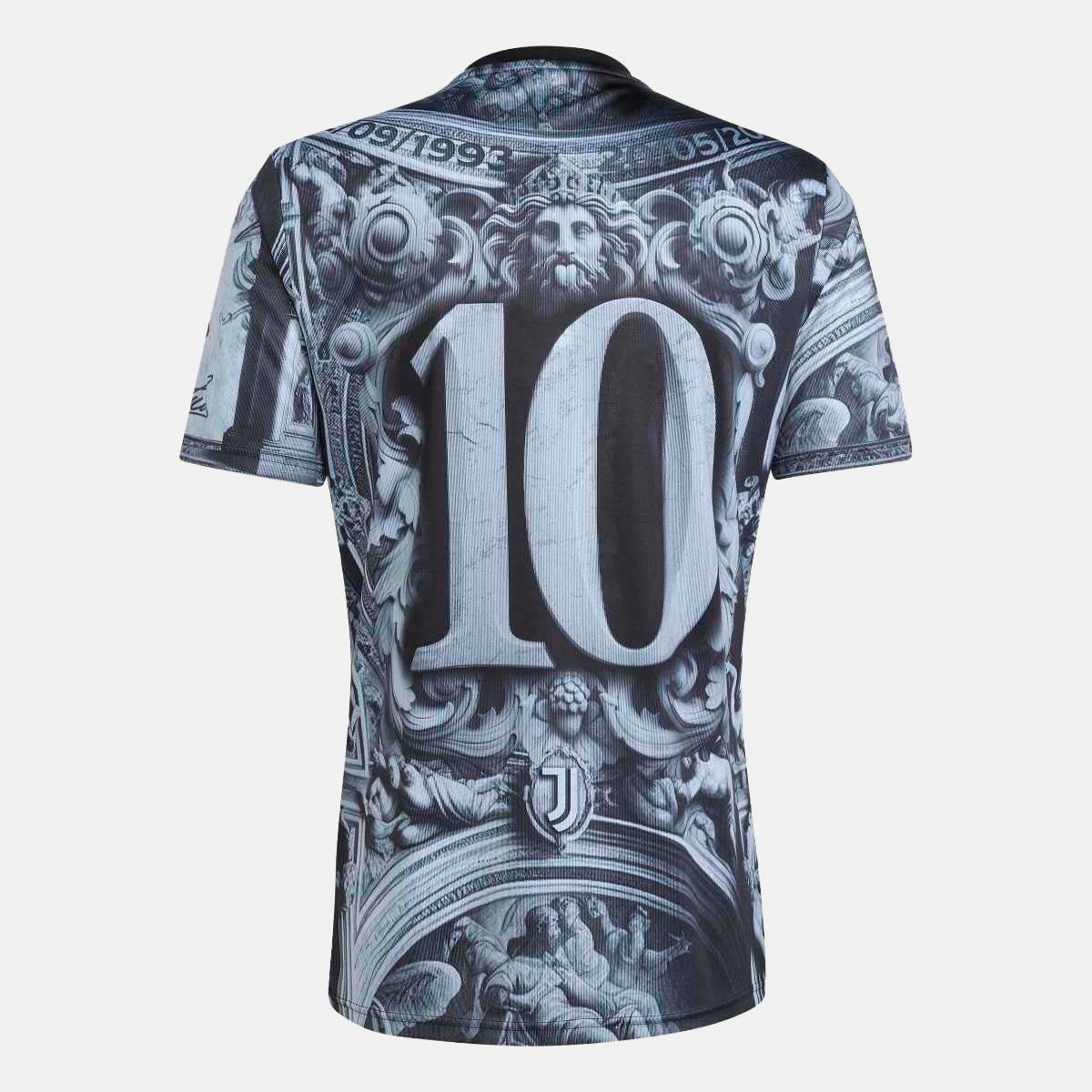 T-shirt de Homem Juventus FC 2025-2026 Pre Match Preto-12