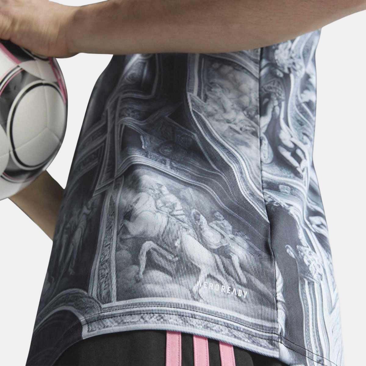 T-shirt de Homem Juventus FC 2025-2026 Pre Match Preto-19