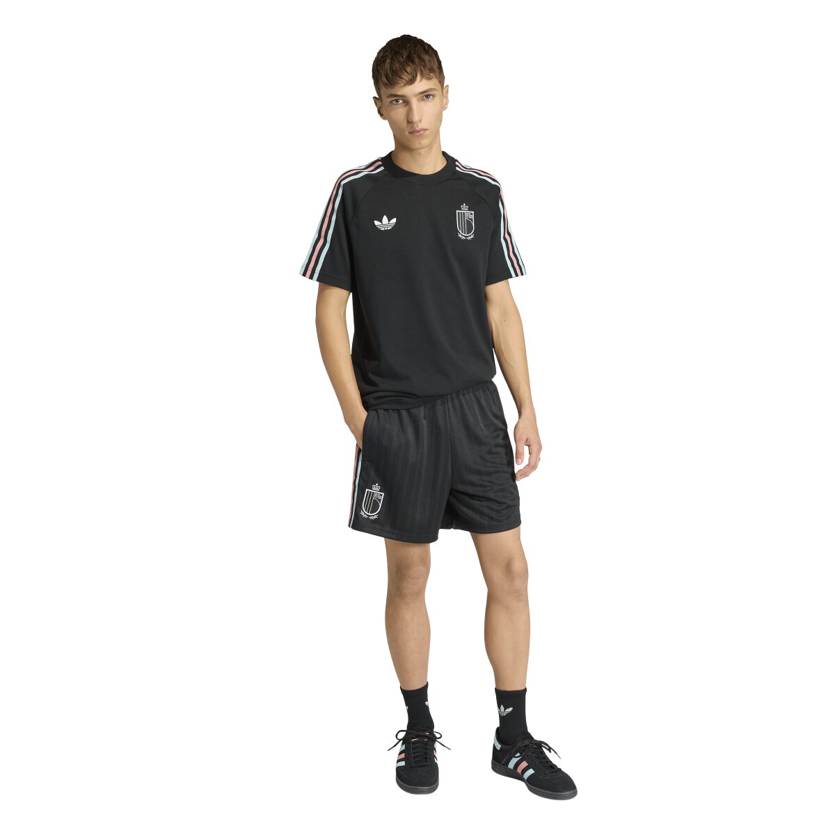 T-shirt de Homem Bélgica Originals Preto-5