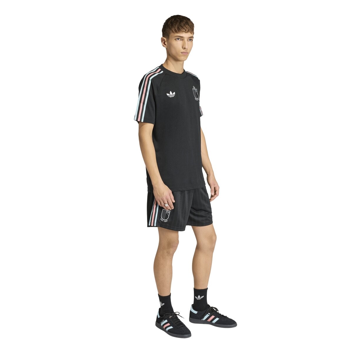 T-shirt de Homem Bélgica Originals Preto-6
