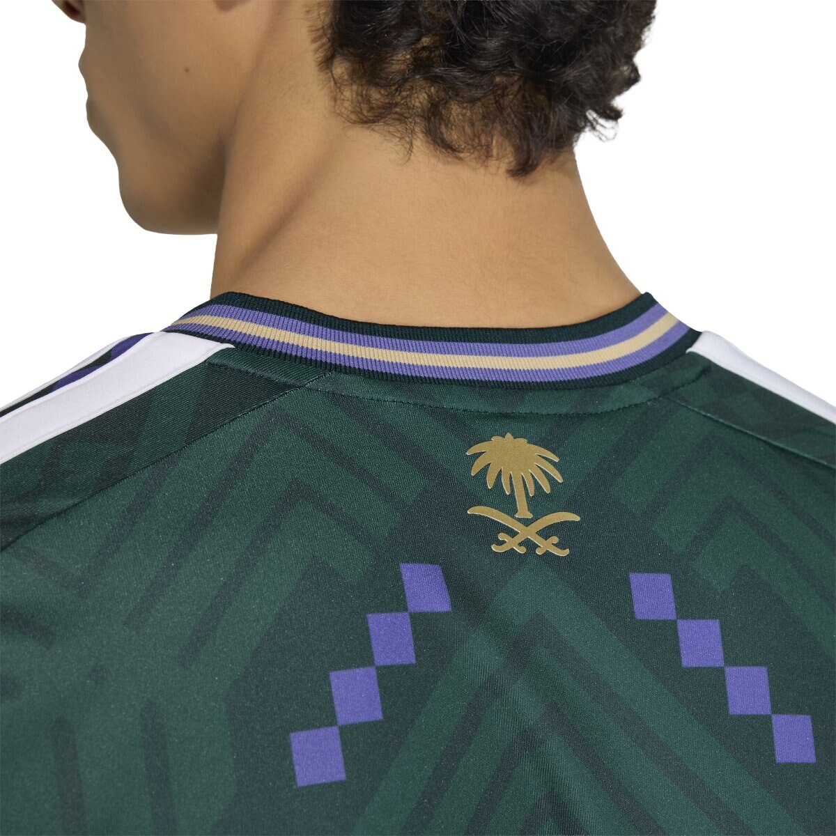 T-shirt de Homem 1.º Equipamento Arábia Saudita Mundial 2026 Branco-6