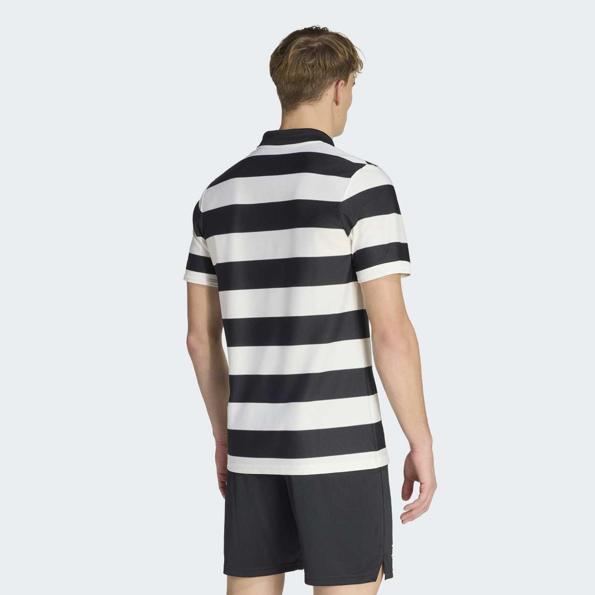 T-shirt de Homem Juventus FC 2025-2026 Sgura Authentic Preto / Branco-2