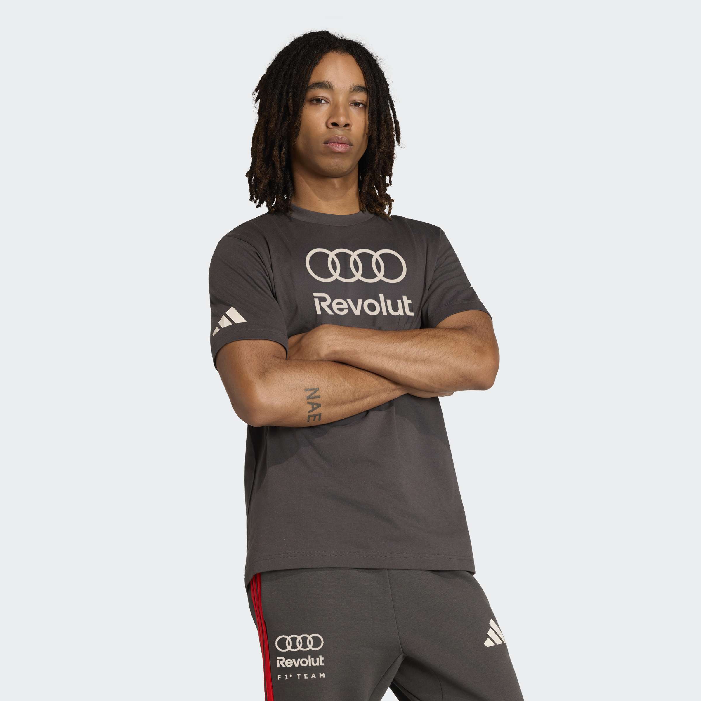 T-shirt de Homem Audi F1 2026 Graphic Preto-3